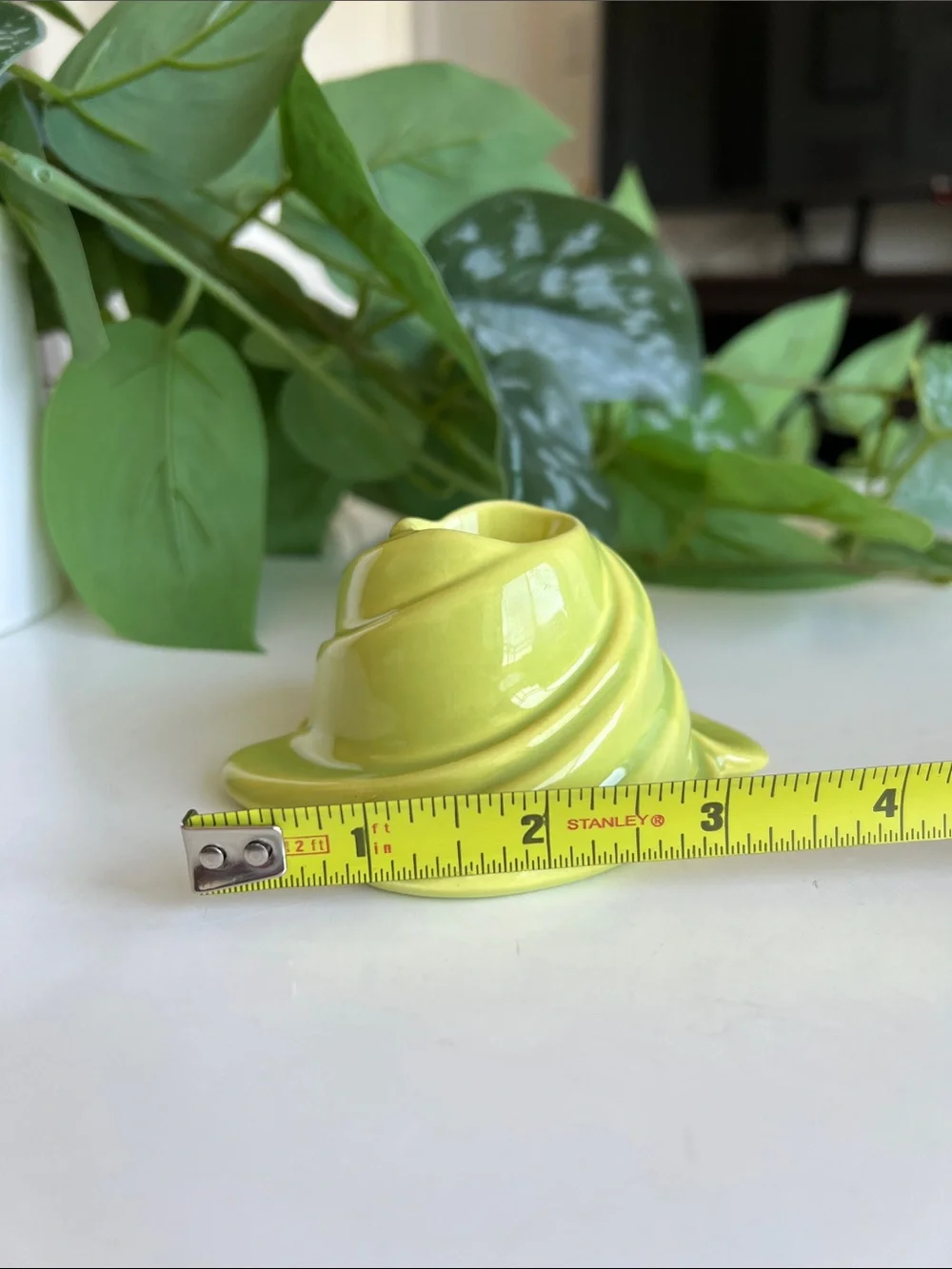 Vintage Ceramic Candle Holder Unique Decor